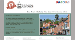 Desktop Screenshot of galenafoundation.org